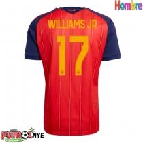 Camiseta España Nico Williams #17 Primera Equipación Mundial 2026 manga corta